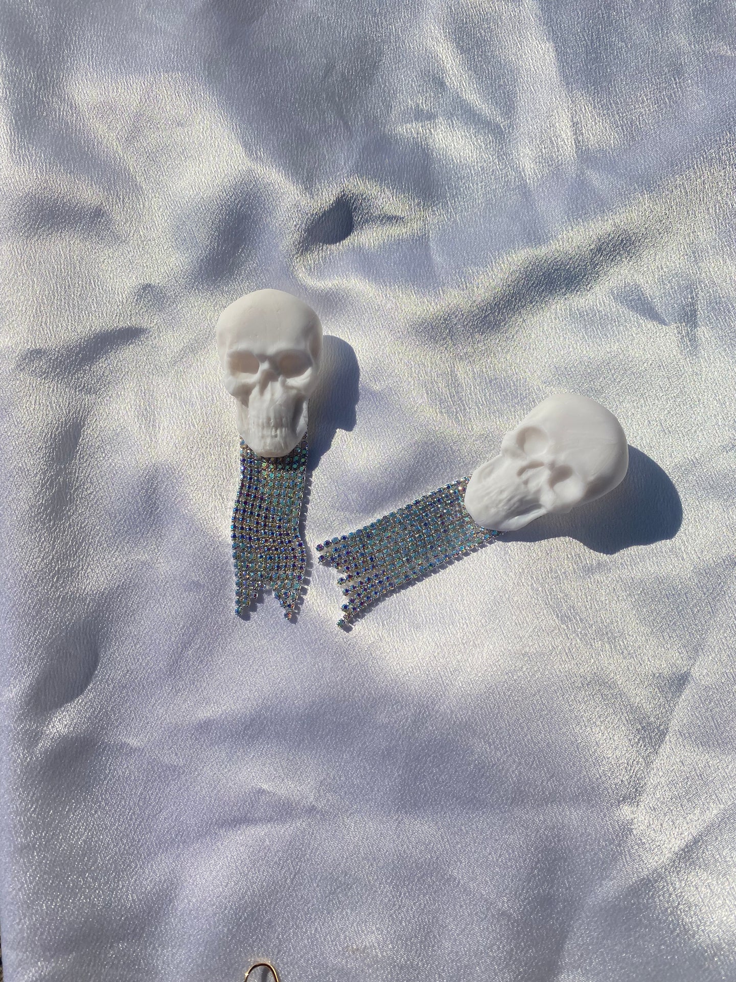 Rhinestone skulls